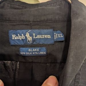 SILK/LINEN RALPH LAUREN XL